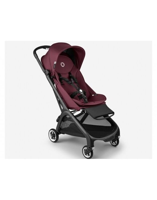 Bugaboo stroller Butterfly Dark Cherry Red/Dark Cherry Red/ Black frame