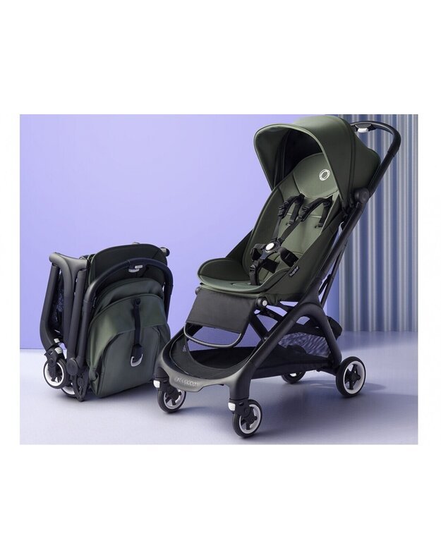 Bugaboo stroller Butterfly Forest Green/Forest Green/Black frame