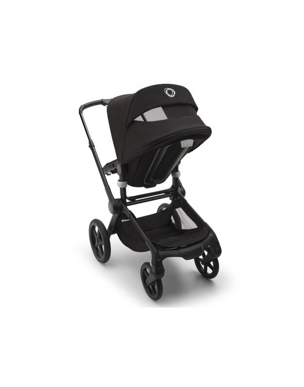 Universalus vežimėlis Bugaboo Fox 5 Midnight black/Midnight black/graphite frame 2in1