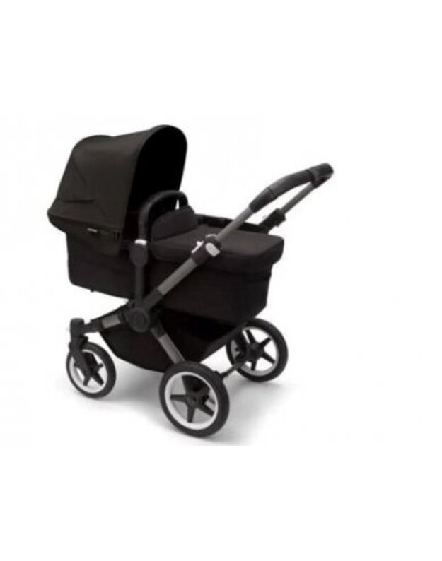 Universalus vežimėlis Bugaboo Donkey 5 Mono 2in1 Graphite/Midnight Black/Midnight Black