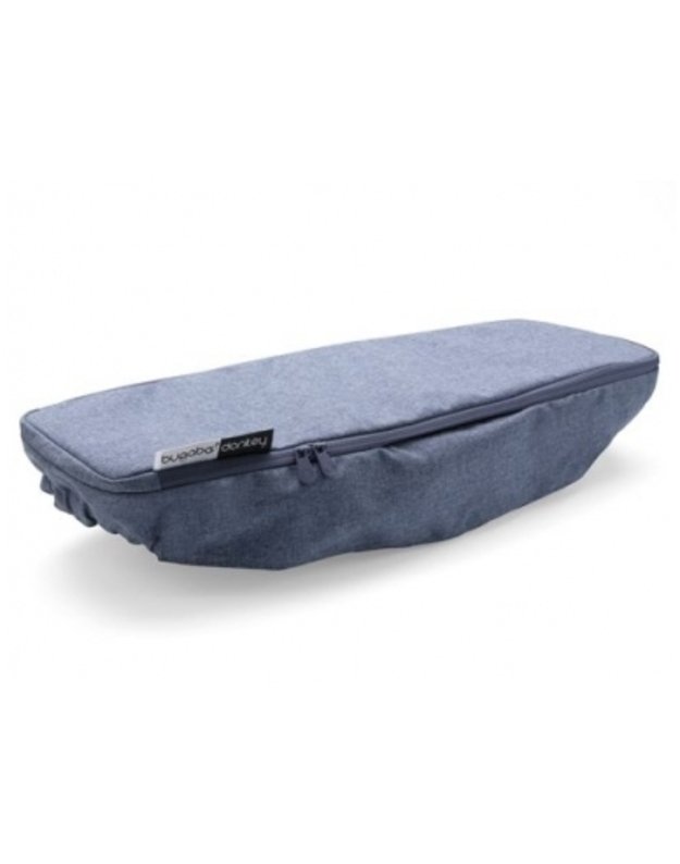 Bugaboo donkey2 šoninio krepšio uždengimas / side luggage basket cover blue melange