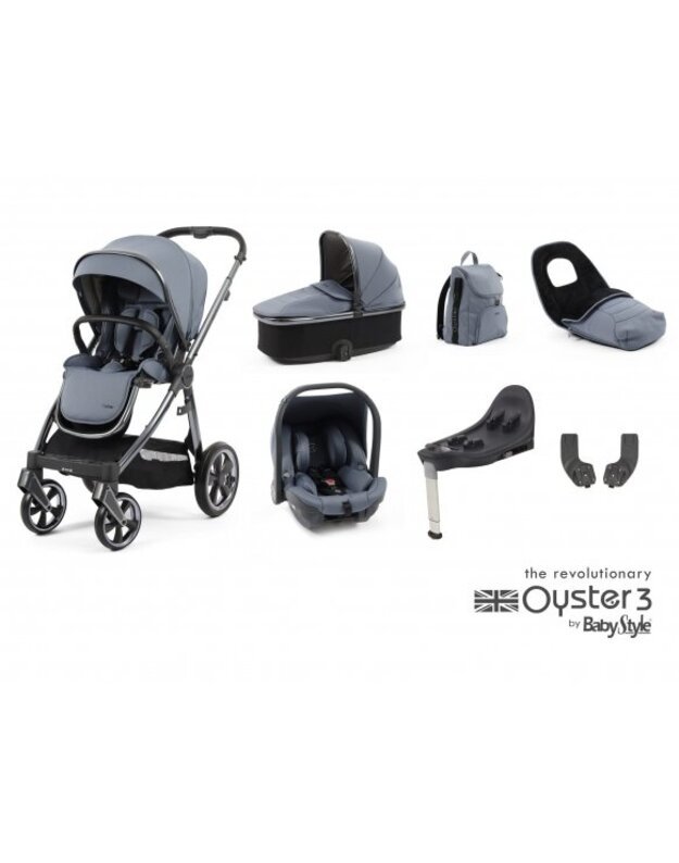 UNIVERSALUS VEŽIMĖLIS OYSTER 3 Dream Blue 7in1