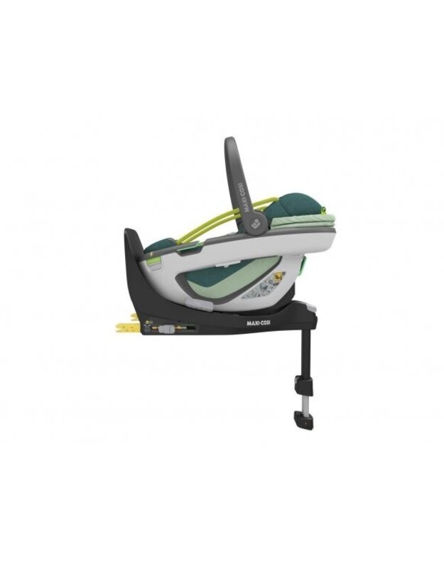 Maxi-Cosi Coral 360 automobilinė kėdutė + FamilyFix 360 Bazė - Essential Neo Green 0-13 kg