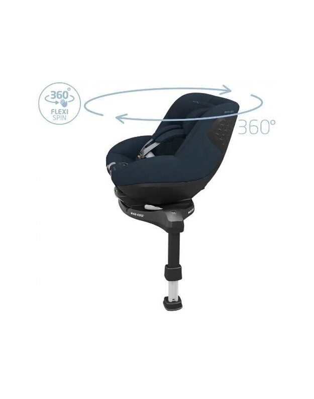 Automobilinė kėdutė Maxi Cosi Pearl 360 pro Authentic Blue su isofix baze