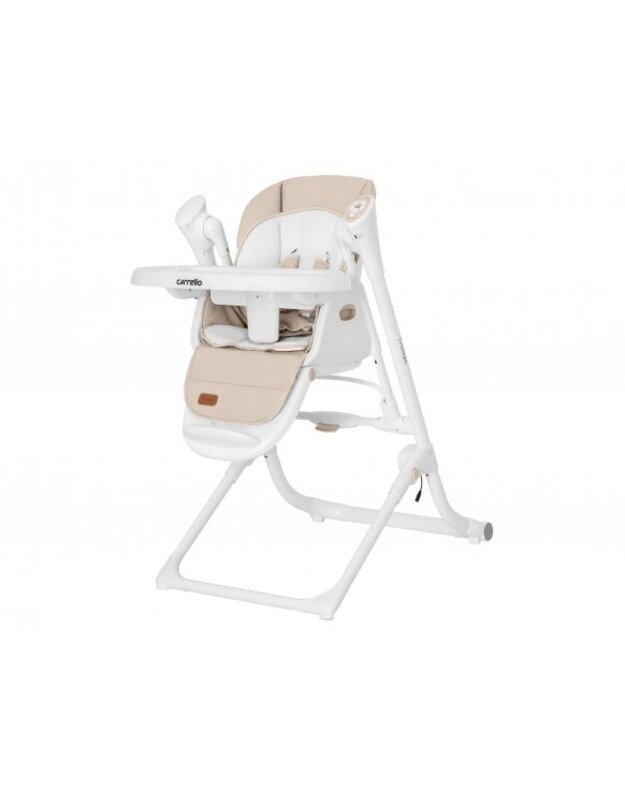 Carrello Triumph maitinimo kėdutė 2in1 Cream Beige