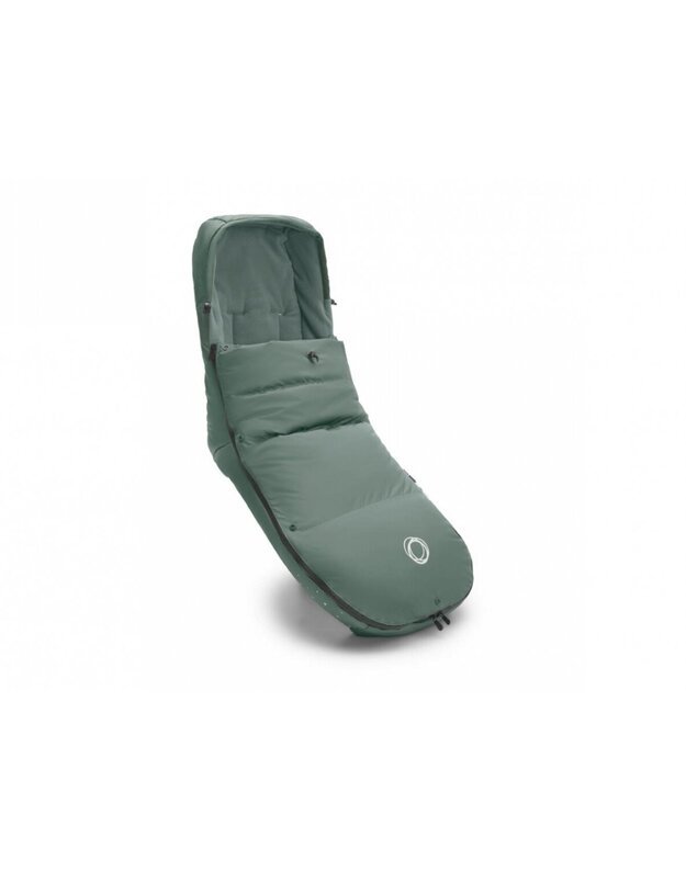 Bugaboo vežimėliams skirtas pūkinis žiemos vokelis, mova Performance Pine Green