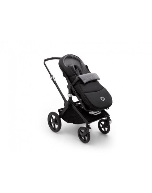 Bugaboo vežimėliams skirtas vokelis, žiemos mova Midnight Black