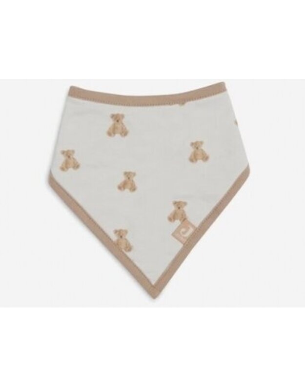 Jollein seilinukas Bib Bandana Teddy Bear 2vnt