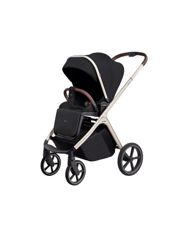 Universalus vežimėlio komplektas Carrello Vector 2in1 Pearl Black