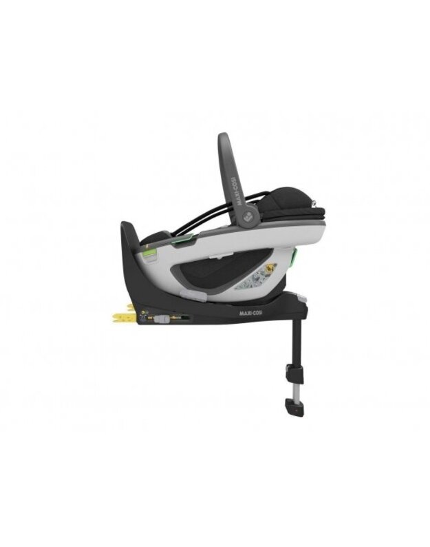 Maxi-Cosi Coral 360 automobilinė kėdutė + FamilyFix 360 Bazė - Essential Black 0-13 kg