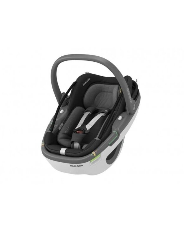 Maxi-Cosi Coral 360 automobilinė kėdutė + FamilyFix 360 Bazė - Essential Black 0-13 kg