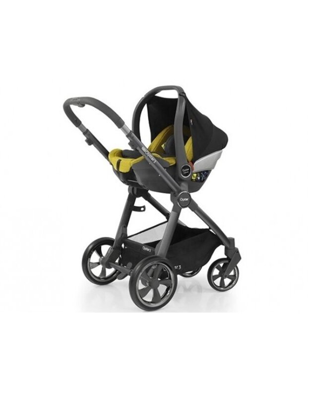 Oyster 3 2in1 stroller Mustard/city grey