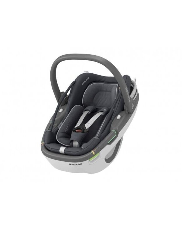 Maxi-Cosi Coral 360 automobilinė kėdutė + FamilyFix 360 Bazė - Essential Graphite 0-13 kg