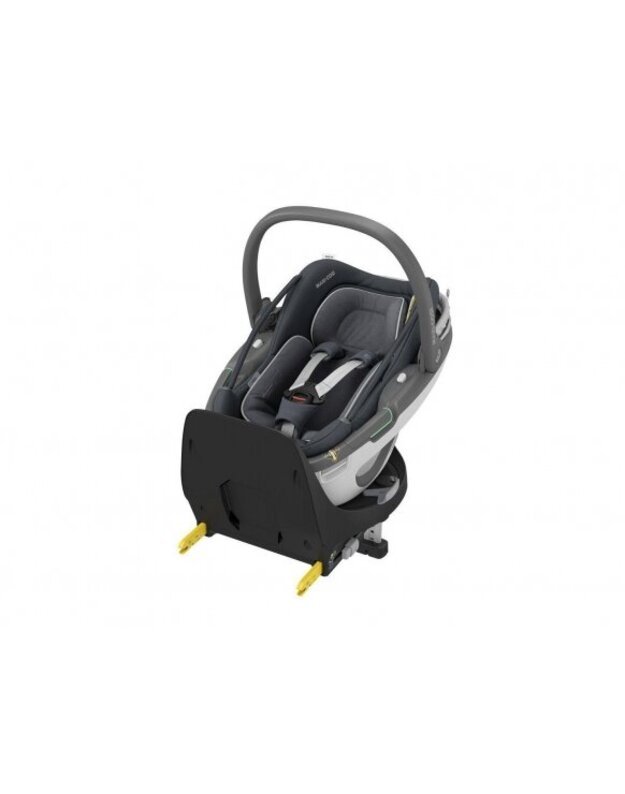 Maxi-Cosi Coral 360 automobilinė kėdutė + FamilyFix 360 Bazė - Essential Graphite 0-13 kg