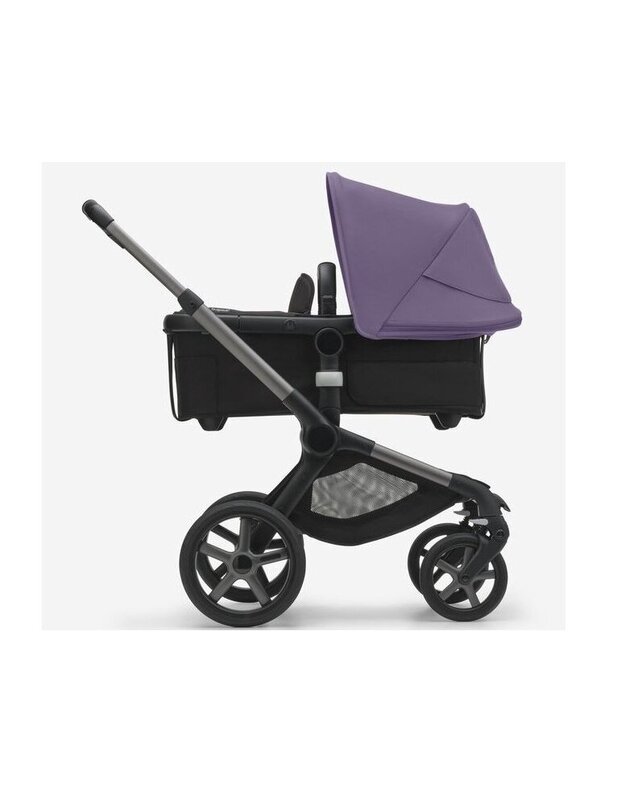 Universalus vežimėlis Bugaboo Fox 5 Astro purple/midnight black/graphite frame 2in1