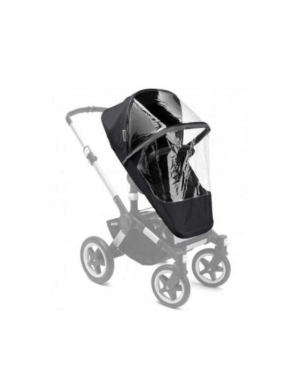 Bugaboo donkey / buffalo / runner lietaus apsauga high performance raincover BLACK