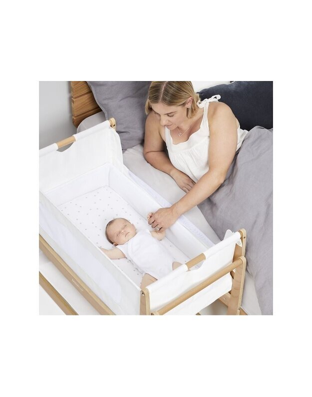 SnuzPod4 Bedside Crib Starter Bundle Dove