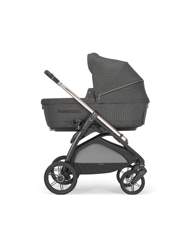 Universalus vežimėlio komplektas Inglesina Aptica 4in1 Velvet Grey + Darwin Infant Recline 0-13 kg