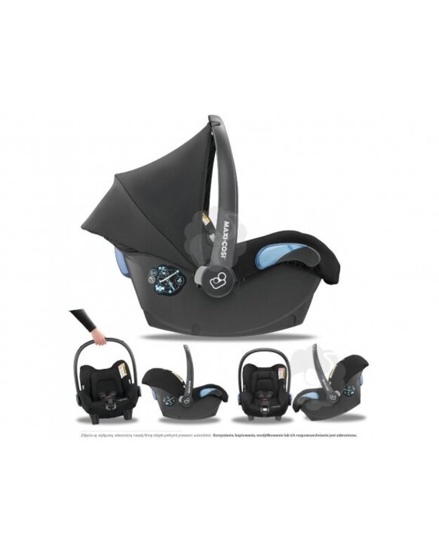 Automobilinė kėdutė Maxi cosi Citi 0-13kg black