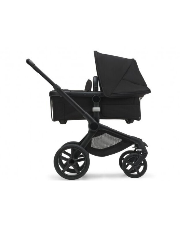 Universalus vežimėlis Bugaboo Fox 5 Midnight black/Midnight black/black frame 2in1