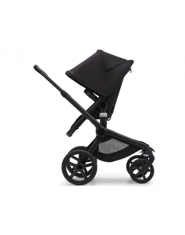 Universalus vežimėlis Bugaboo Fox 5 Midnight black/Midnight black/black frame 2in1