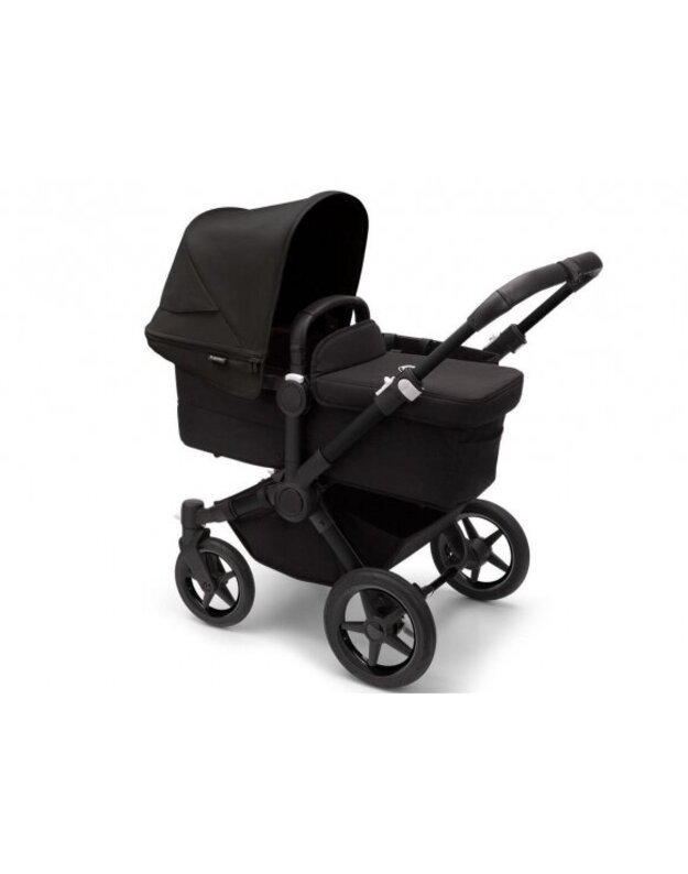 Universalus vežimėlis Bugaboo Donkey 5 Mono 2in1 Black/Midnight Black/Midnight Black