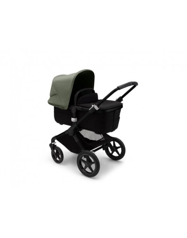 Universalus vežimėlio komplektas 2in1 Bugaboo Fox 3 Forest green/midnight black/black važiuoklė