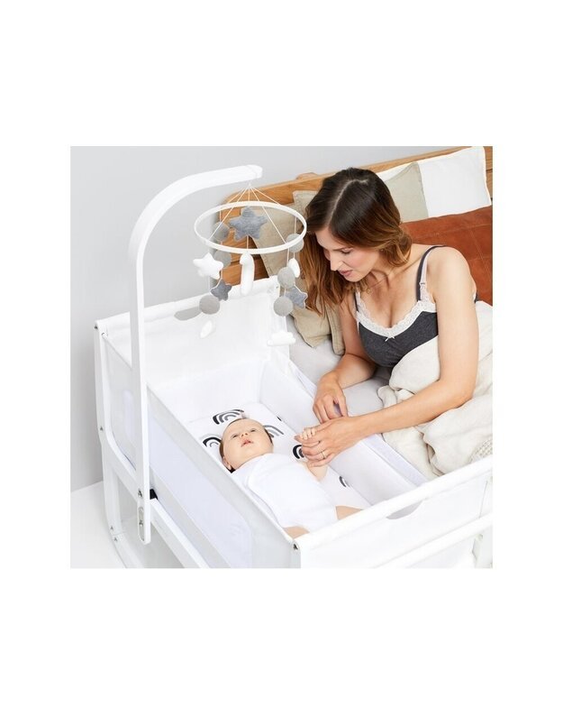 Snuz Baby Mobile karuselė Rose White