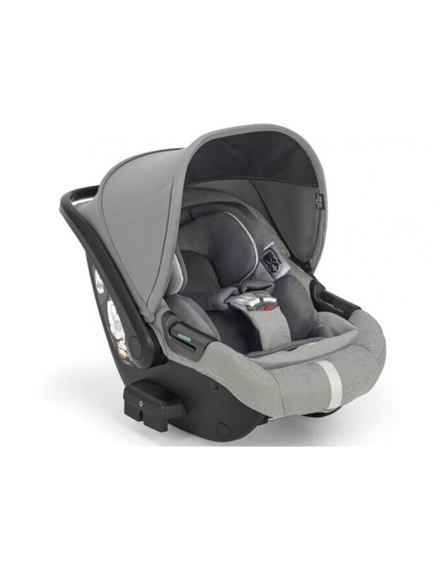 Universalus vežimėlio komplektas Inglesina Aptica 4in1 Satin Grey + Darwin Infant Recline 0-13 kg