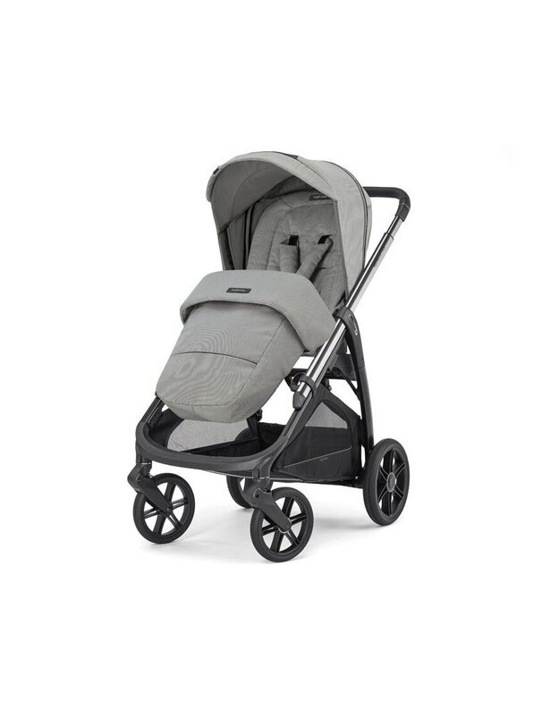 Universalus vežimėlio komplektas Inglesina Aptica 4in1 Satin Grey + Darwin Infant Recline 0-13 kg