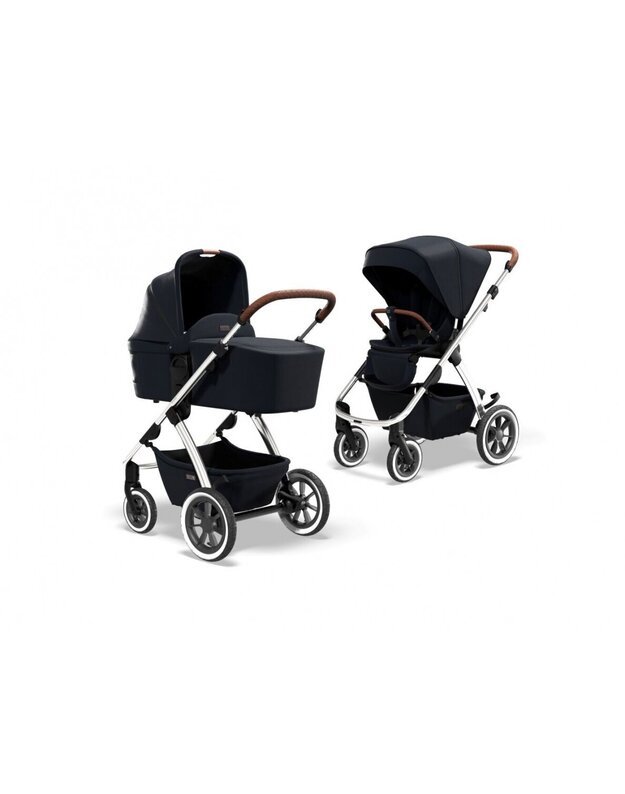 Universalus vežimėlio komplektas Moon RELAXX 2 in 1 Navy