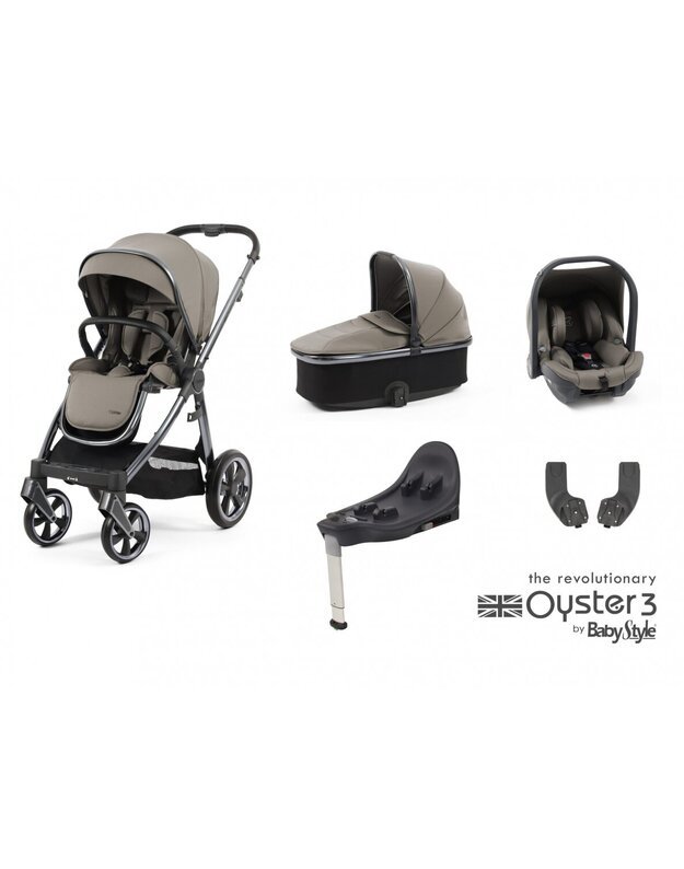 OYSTER 3 STROLLER SET 5IN1 Stone