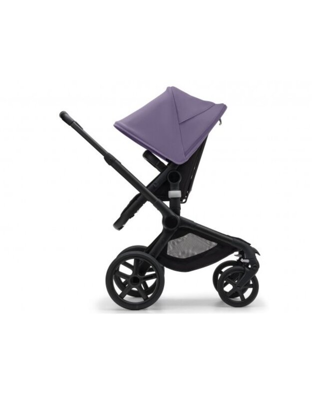 Universalus vežimėlis Bugaboo Fox 5 Astro purple/midnight black/black frame 2in1