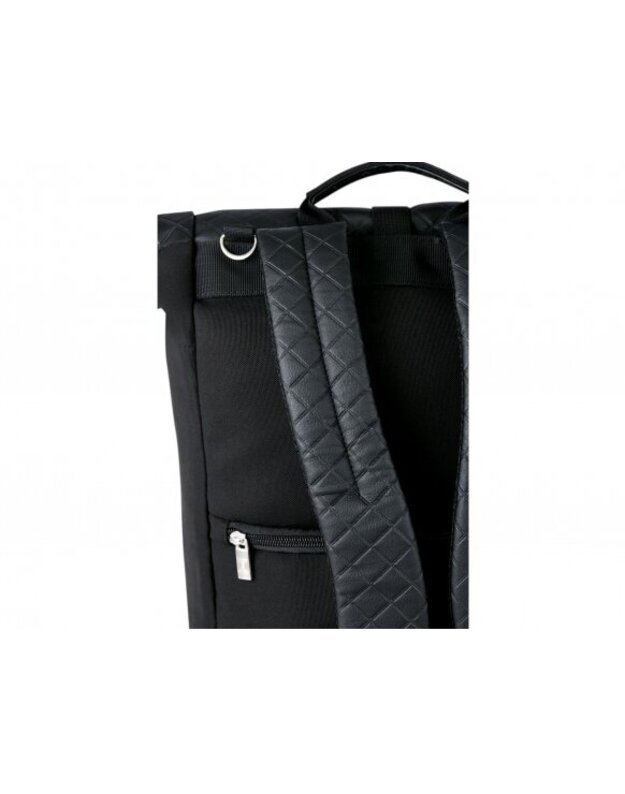 Moon mamos kuprinė Rolltop Black