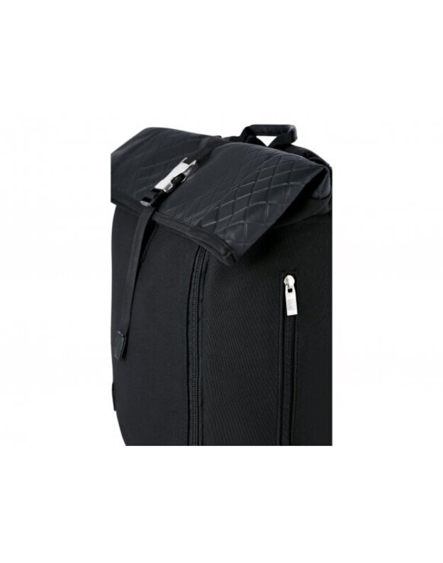 Moon mamos kuprinė Rolltop Black