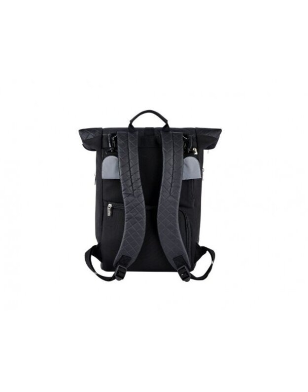 Moon mamos kuprinė Rolltop Black