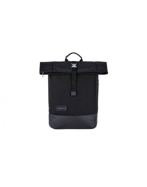 Moon mamos kuprinė Rolltop Black