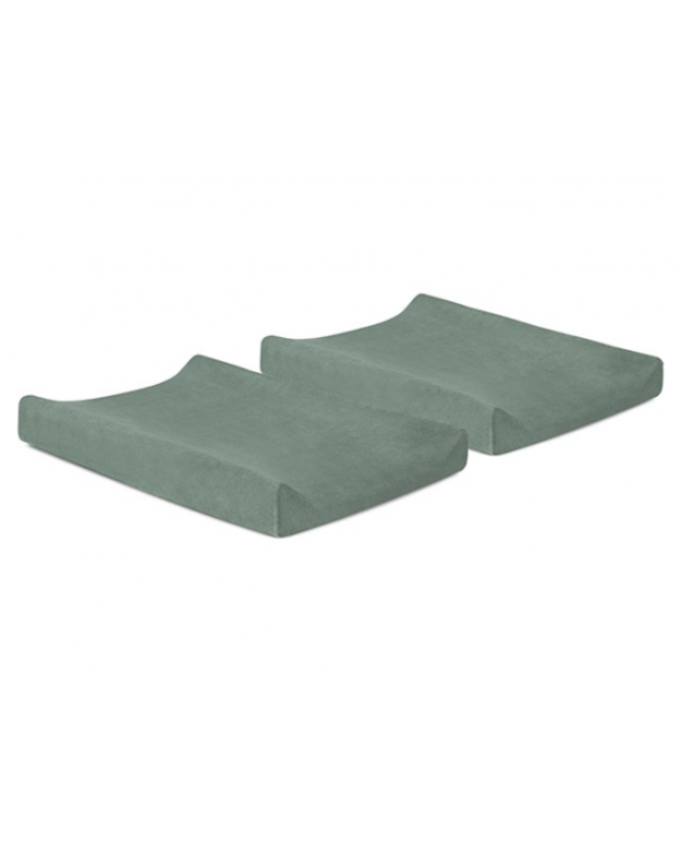 Vystymo lentos paklodės Stone Green 50x70cm 2vnt Jollein