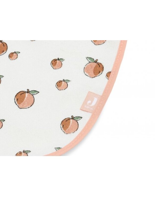 Jollein neperšlampamų seilinukų rinkinys Bib Peach Pink 3 vnt