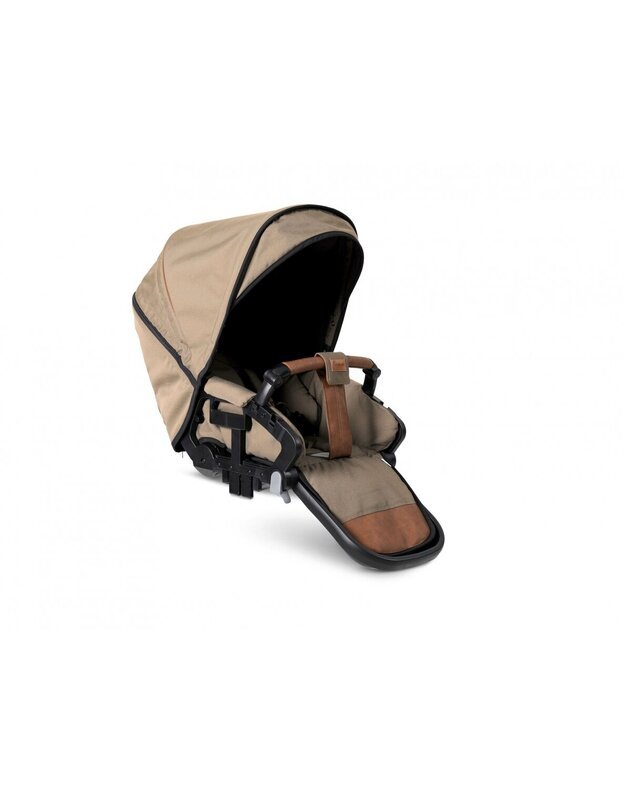 Universalus vežimėlio komplektas Emmaljunga NXT 90F Duo 2 in 1 Outdoor Beige/Black važiuoklė