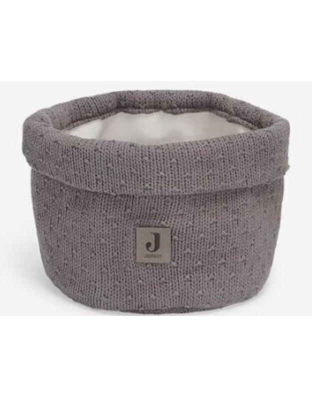 Jollein daiktadėžė Bliss Knit Storm grey