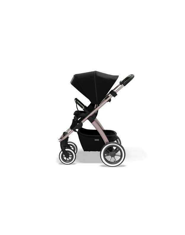 Universalus vežimėlio komplektas Moon RELAXX 2 in 1 Black