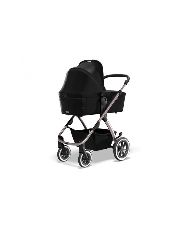 Universalus vežimėlio komplektas Moon RELAXX 2 in 1 Black