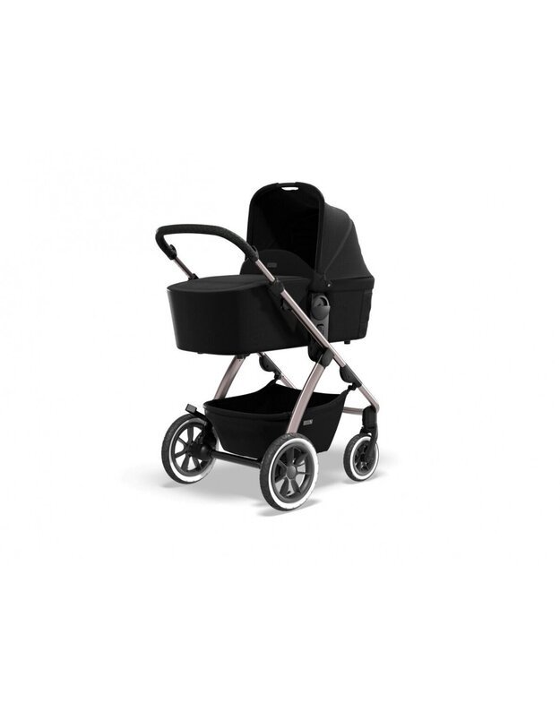 Universalus vežimėlio komplektas Moon RELAXX 2 in 1 Black