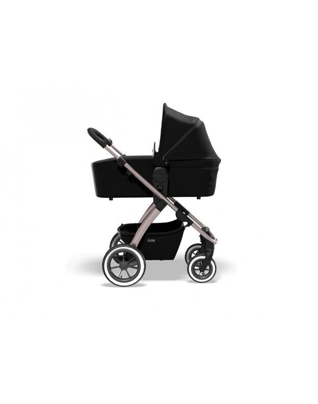 Universalus vežimėlio komplektas Moon RELAXX 2 in 1 Black