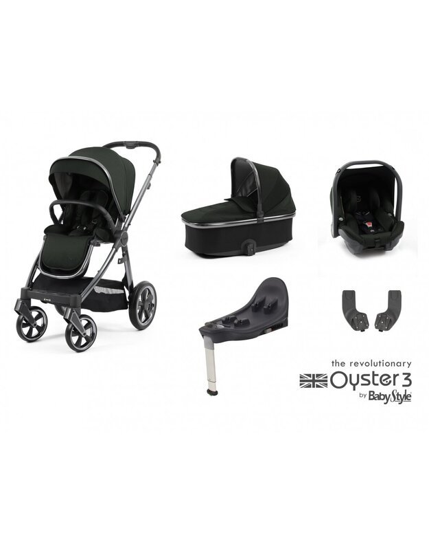 OYSTER 3 STROLLER SET 5IN1 Black Olive