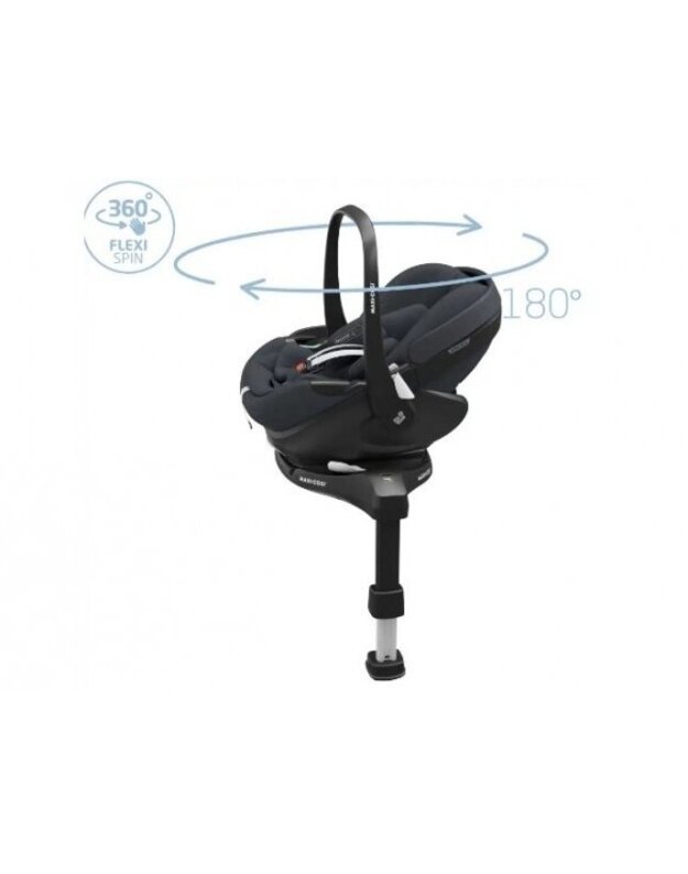 Automobilinė kėdutė Maxi Cosi Pebble 360 Pro Essential Graphite 0-13kg