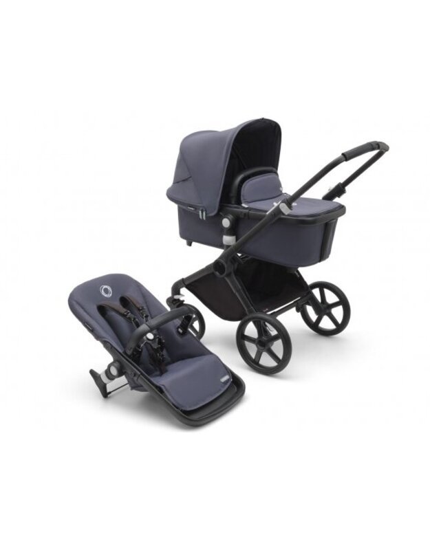  Universalus vežimėlis Bugaboo Fox Cub 2in1 Stormy blue/Stormy blue/black frame