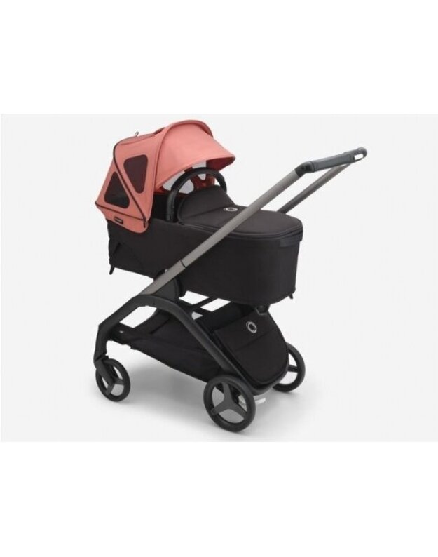 Bugaboo Dragonfly vasaros stogelis / breezy sun canopy Sunrise red