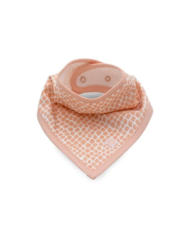 Jollein seilinukas Bandana Snake Pale Pink 2 vnt.